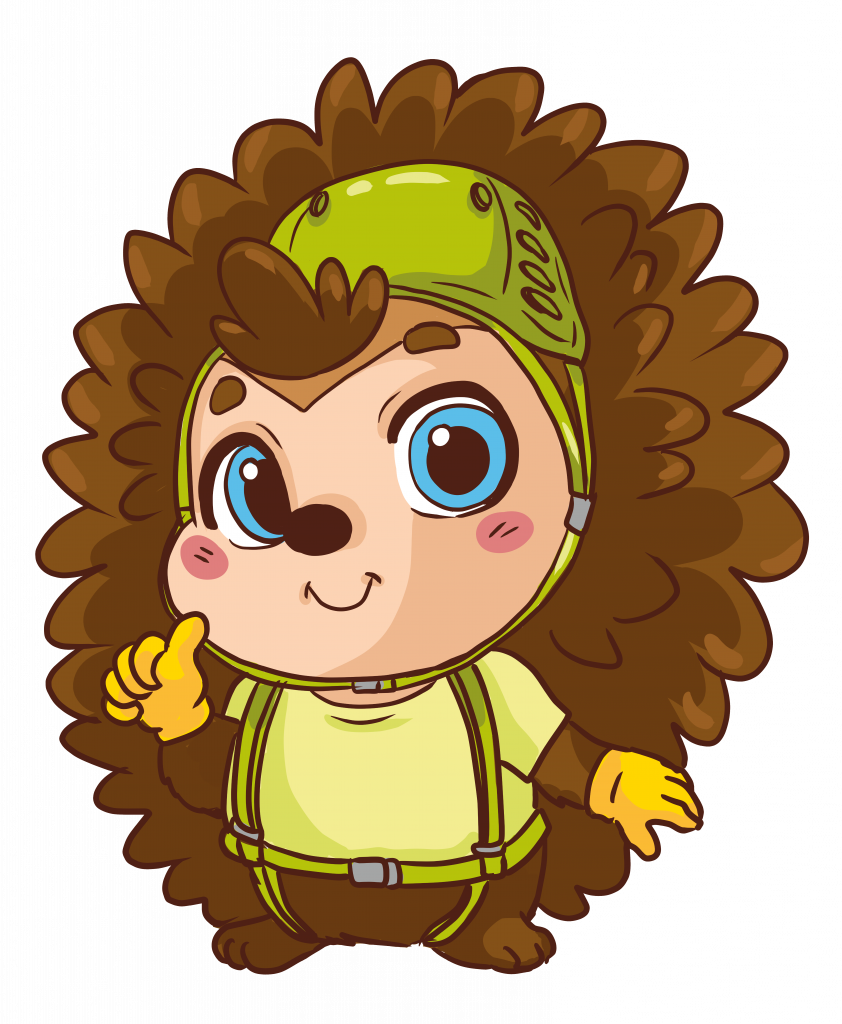 Mascotte Tom en été - Col de Marcieu