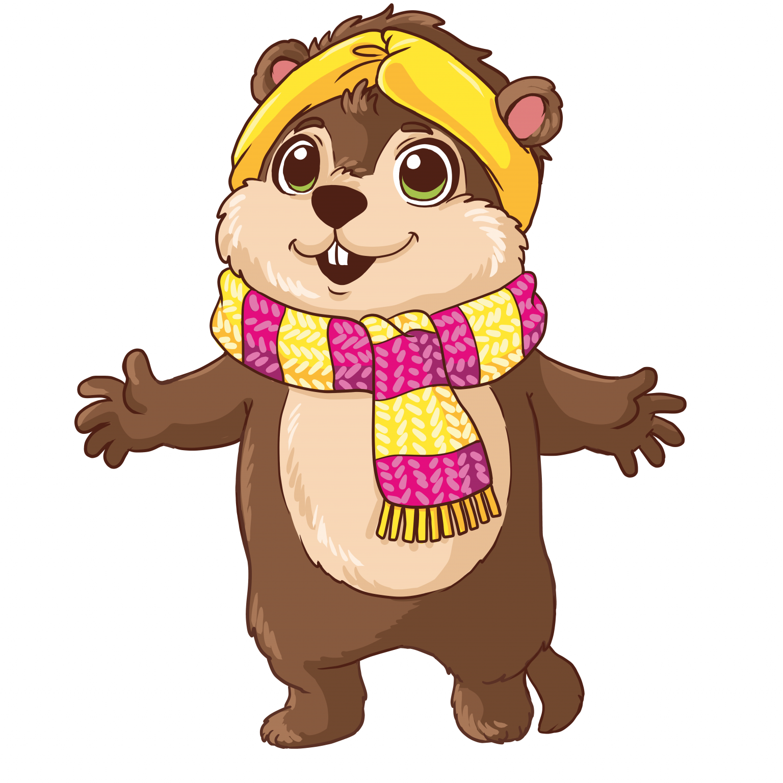 Mascotte Lili en Hiver - Col de Marcieu